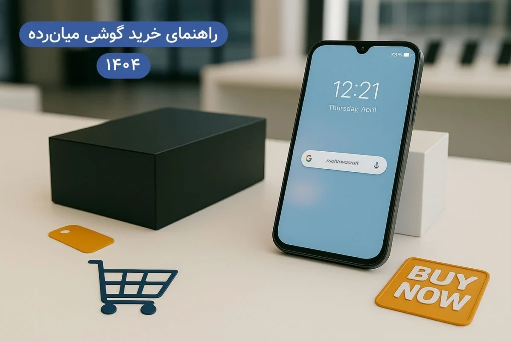 راهنمای خرید گوشی میان رده 1404 + بررسی و قیمت